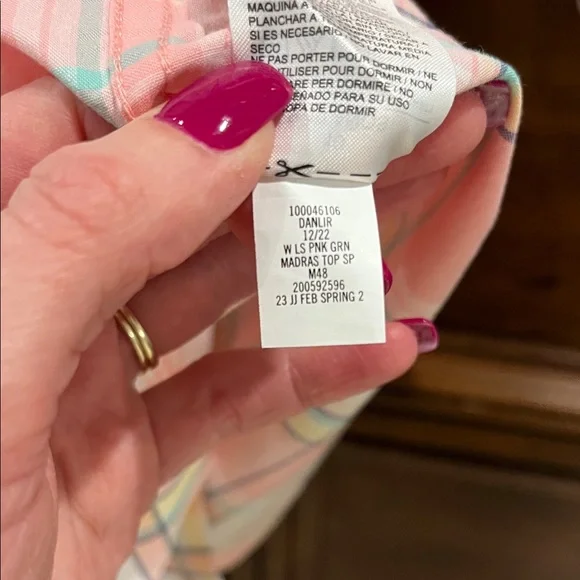 NWT! Janie and Jack Pink Plaid Button-Down Shirt - Picture 4 of 6